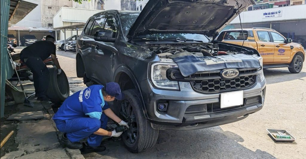gara sửa ô tô anh tuấn
